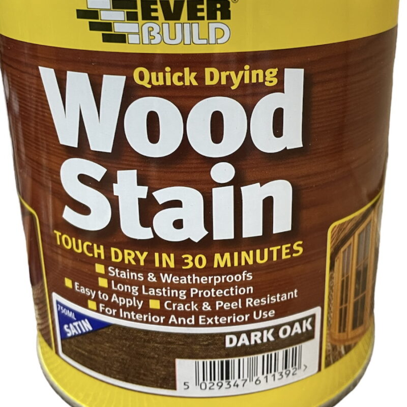 WOODSTAIN EVERBUILD Βερνίκι εμποτισμού σατινέ 750 ml