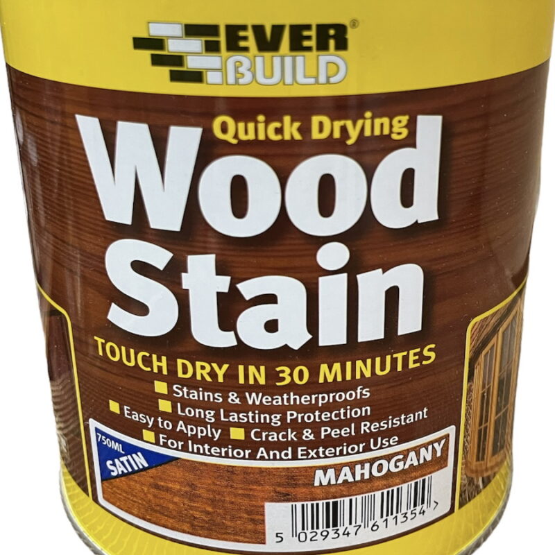 WOODSTAIN EVERBUILD Βερνίκι εμποτισμού σατινέ 750 ml