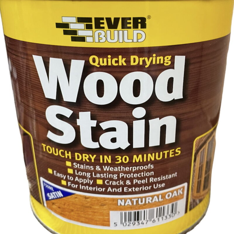 WOODSTAIN EVERBUILD Βερνίκι εμποτισμού σατινέ 750 ml