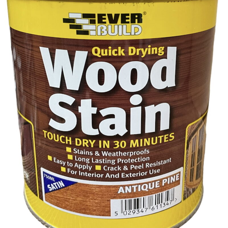 WOODSTAIN EVERBUILD Βερνίκι εμποτισμού σατινέ 750 ml