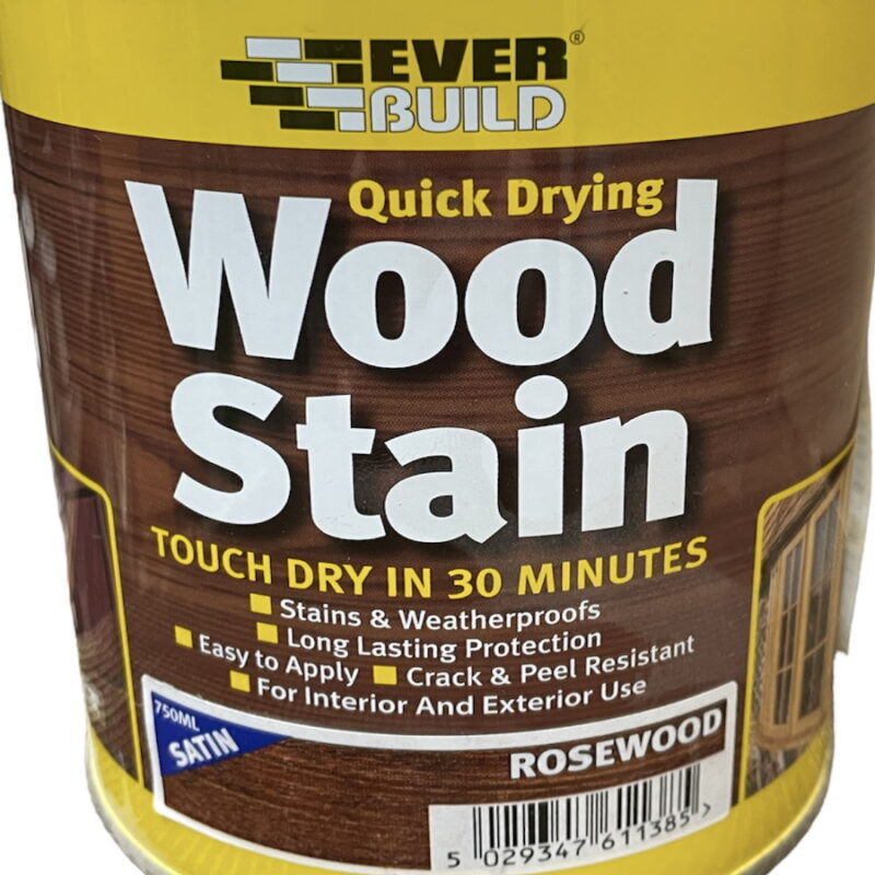 WOODSTAIN EVERBUILD Βερνίκι εμποτισμού σατινέ 750 ml