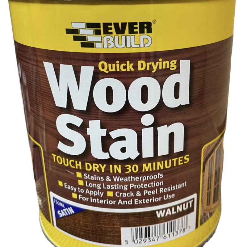 WOODSTAIN EVERBUILD Βερνίκι εμποτισμού σατινέ 750 ml