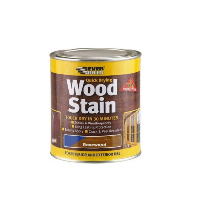 WOODSTAIN EVERBUILD Βερνίκι εμποτισμού σατινέ 750 ml